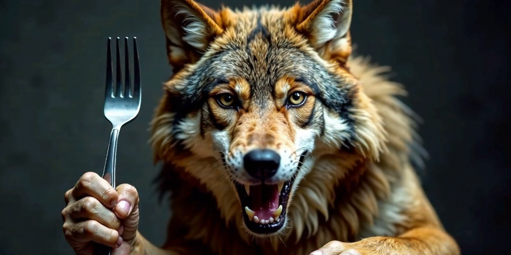 Ein wilder Wolf erobert die TikTok-Welt: Thomy’s neue Saucengabel-Kampagne