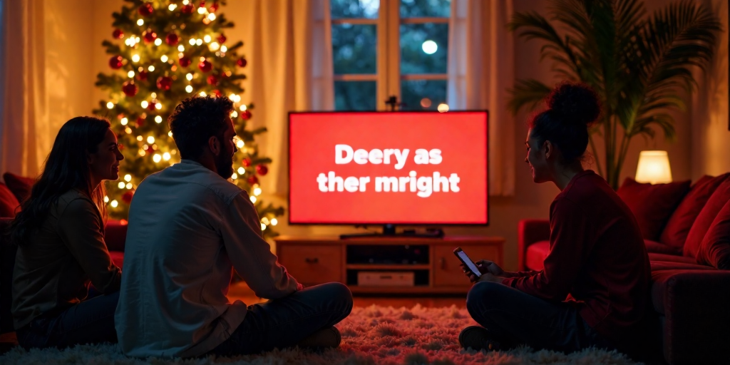 Vodafone überrascht zu Weihnachten mit einer Botschaft der Verbundenheit