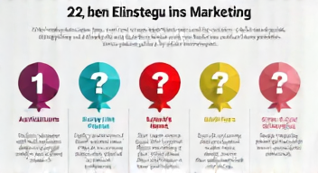 Die 5 meistgestellten Fragen (FAQ) zu deinem Einstieg ins Marketing
